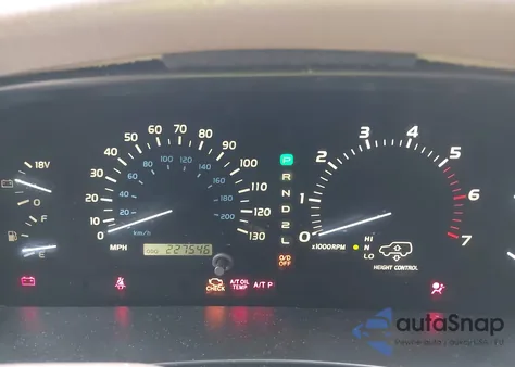 1998 Lexus Lx 470 z USA, uszkodzony, nr VIN JT6HT00W9W0007768